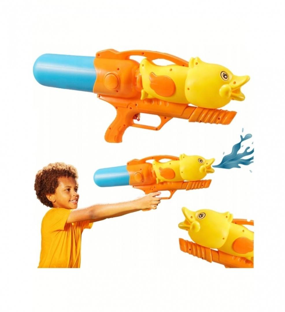 Pistol cu rezervor pentru apa cu maner, multicolor, 34 cm