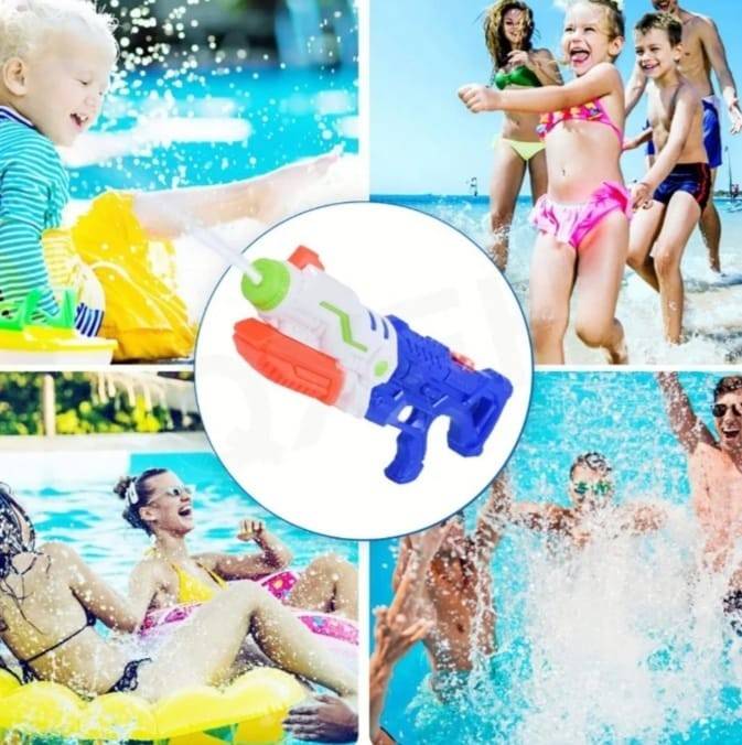 Pistol cu rezervor pentru apa cu maner, multicolor, 48 cm, 3 ani