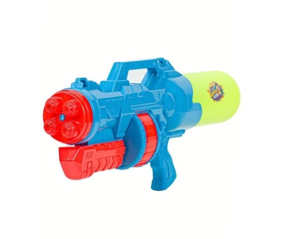 Pistol cu rezervor pentru apa cu maner, multicolor, 56 cm, 5 ani+