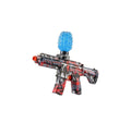 Pistol de jucarie, Orbeez, amortizor de zgomot, pentru bile de gel, portocaliu/negru, 28 cm
