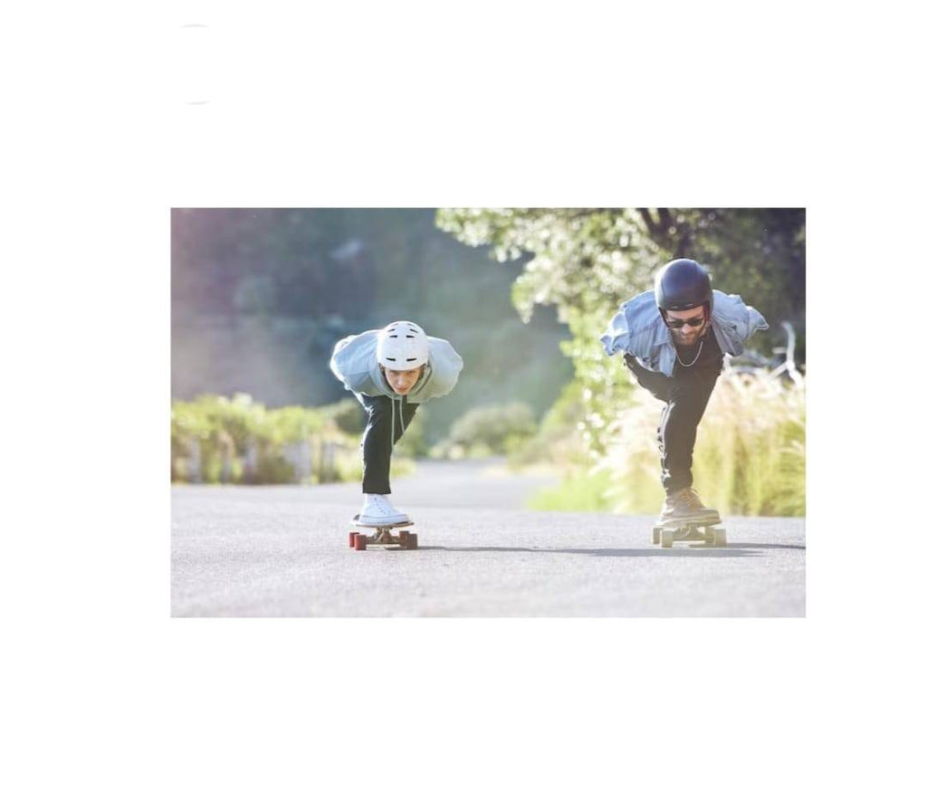 Placa skateboard cu roti silicon, Led, 55 cm