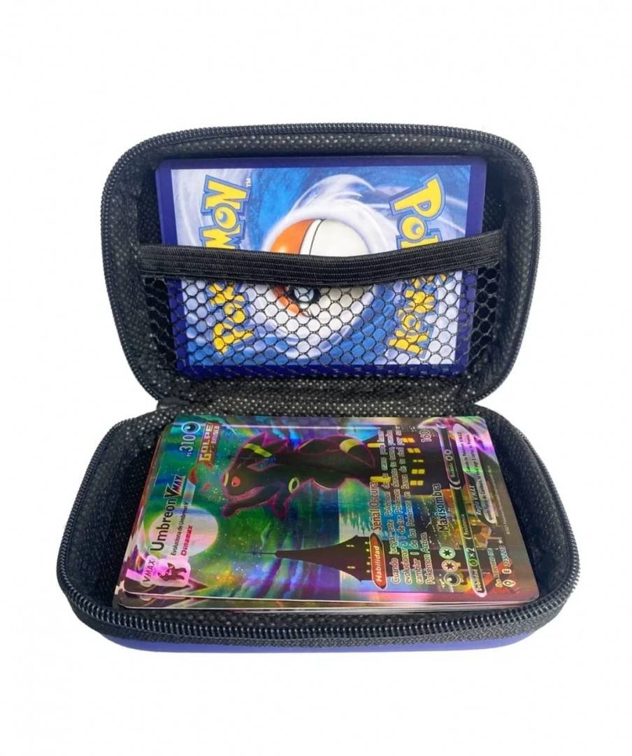 Portofel Pokemon Pikachu, pentru 50 cartonase, multicolor, 16 cm