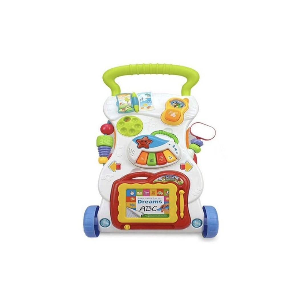 Premergator Muzical Cu Jucarii Detasabile, MASHASHOP, multicolor, 6 luni+