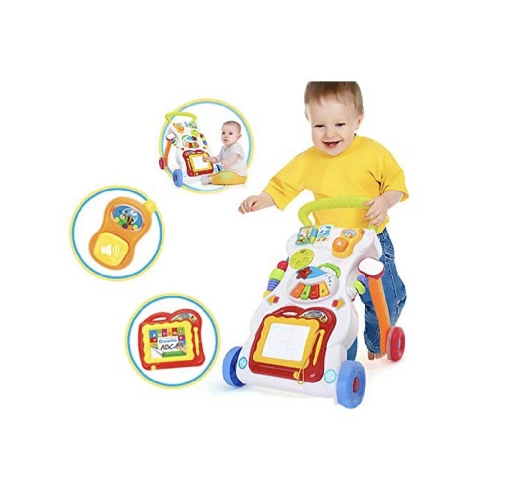 Premergator Muzical Cu Jucarii Detasabile, MASHASHOP, multicolor, 6 luni+