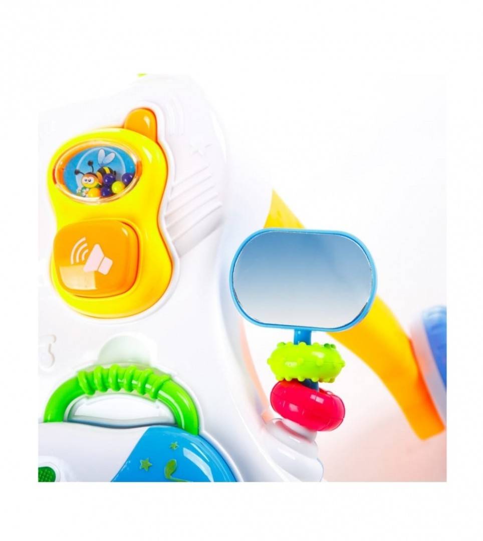 Premergator Muzical Cu Jucarii Detasabile, MASHASHOP, multicolor, 6 luni+