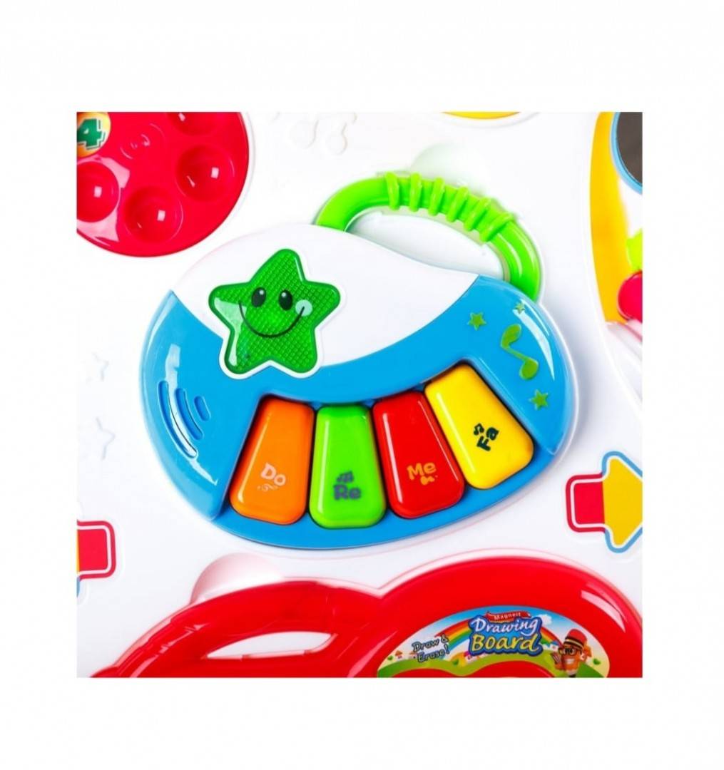 Premergator Muzical Cu Jucarii Detasabile, MASHASHOP, multicolor, 6 luni+