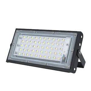 Proiector LED Slim negru