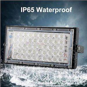 Proiector LED Slim negru