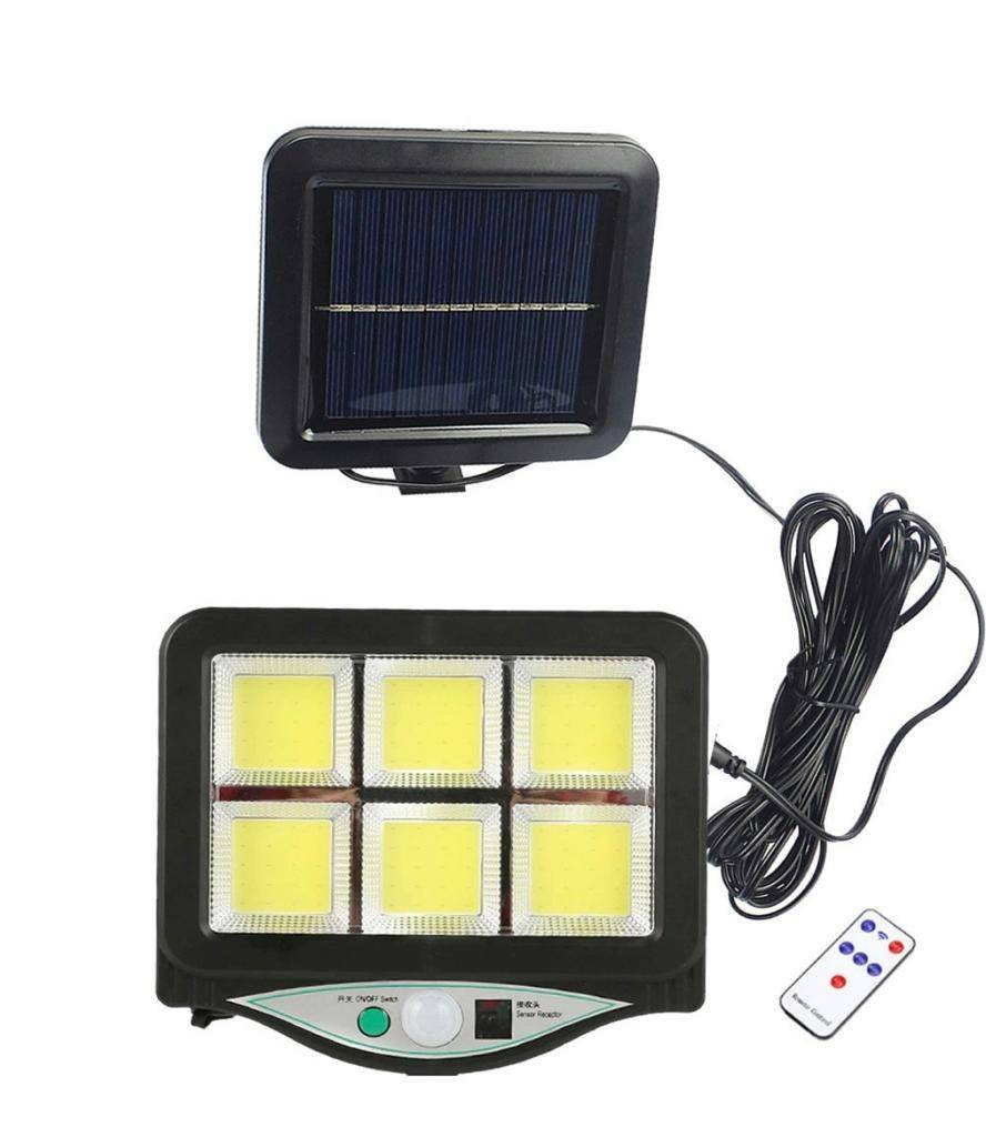 Proiector Solar Cu Acumulator Si Telecomanda
