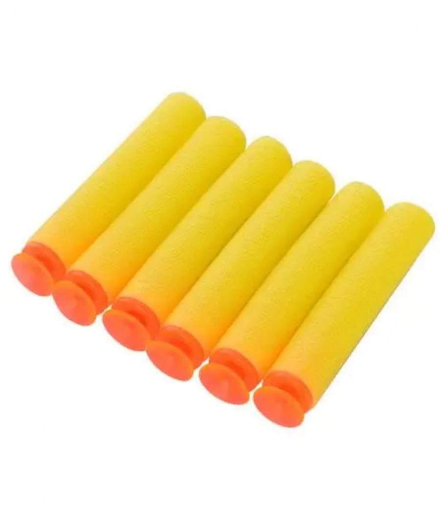 Pusca de jucarie cu gloante din spuma multicolor, 41 cm