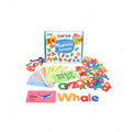Puzzle magnetic, Alfabet, multicolor, 3 ani +