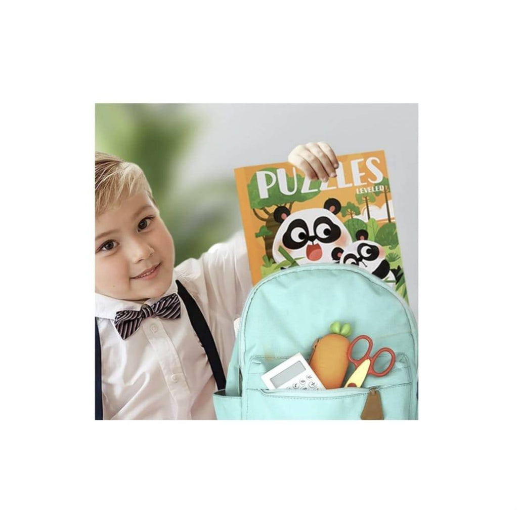 Puzzle magnetic tip carte 4 in 1, animale in jungla, 69 piese, multicolor