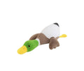 Rata de plus, tip perna, pufoasa, moale, multicolor, 60 cm