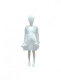 Rochie fetite, Fulg de Nea, tul, alb, marimea 3 ani - 8 ani
