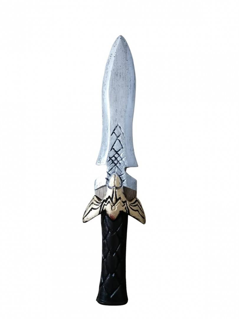 Sabie de jucarie, Hero's Edge War, cauciuc, gri, 30 cm