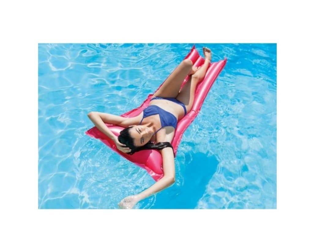 Saltea gonflabila, Intex Neon, 183 cm x 69 cm, roz