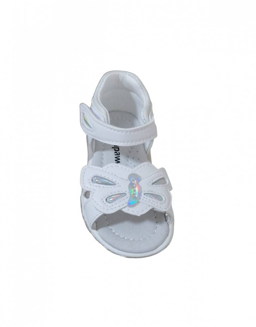 Sandale Fluturas, Apawwa GX469, alb, 19 EU - 24 EU
