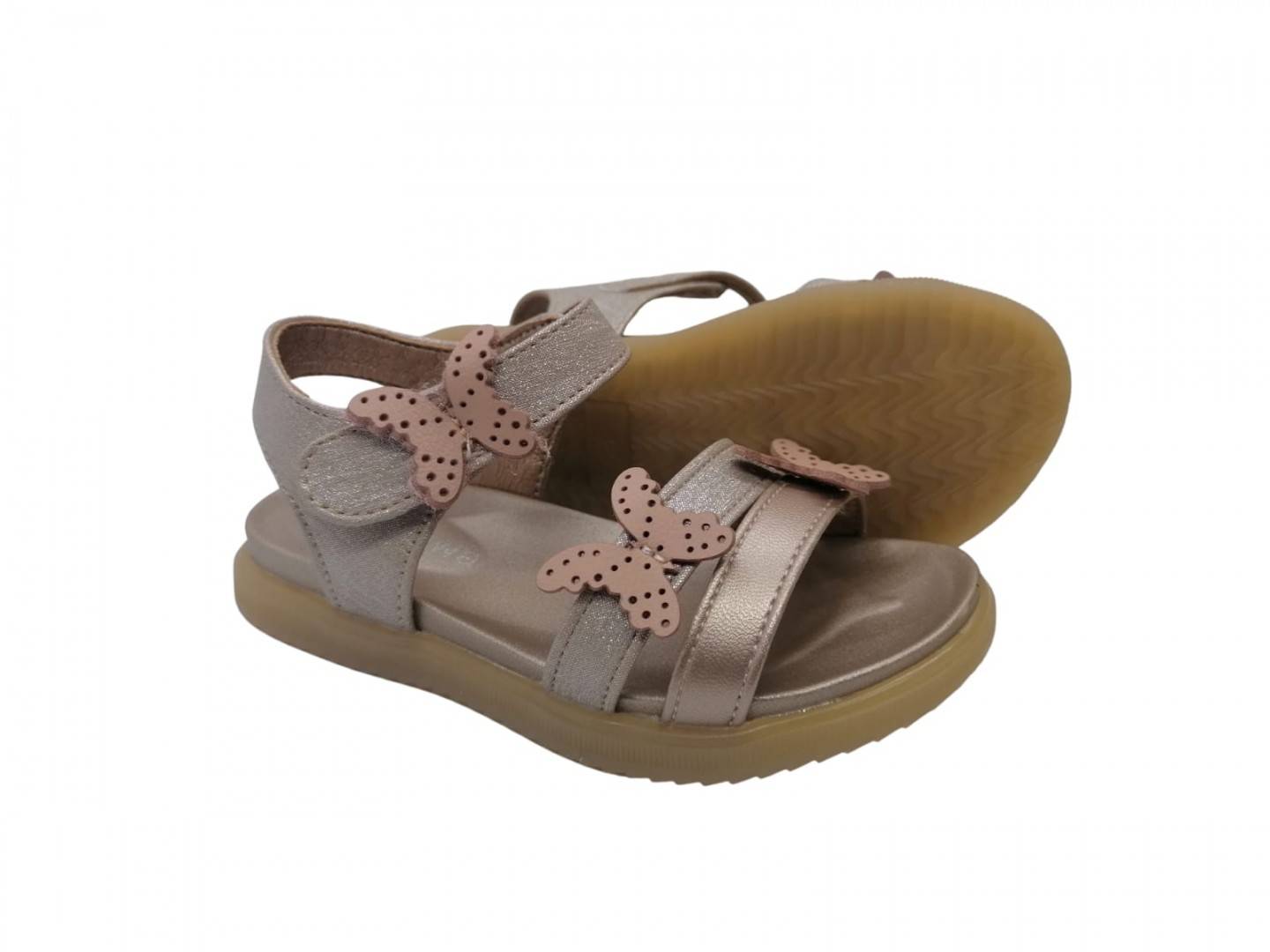 Sandale Fluturas GX408 Gold