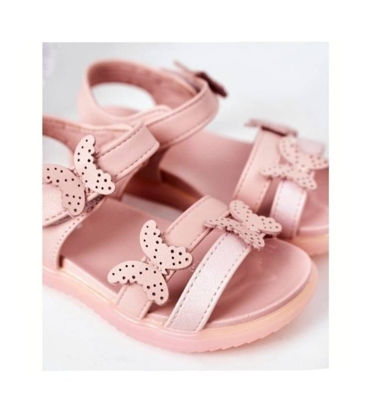Sandale Fluturas GX408 Pink, 25 EU - 30 EU
