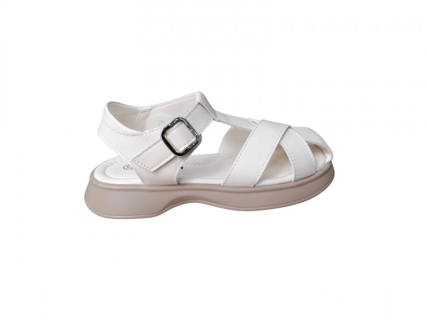 Sandale pentru fetite, N721-2, model de vara, beige, marimea 32 - 37