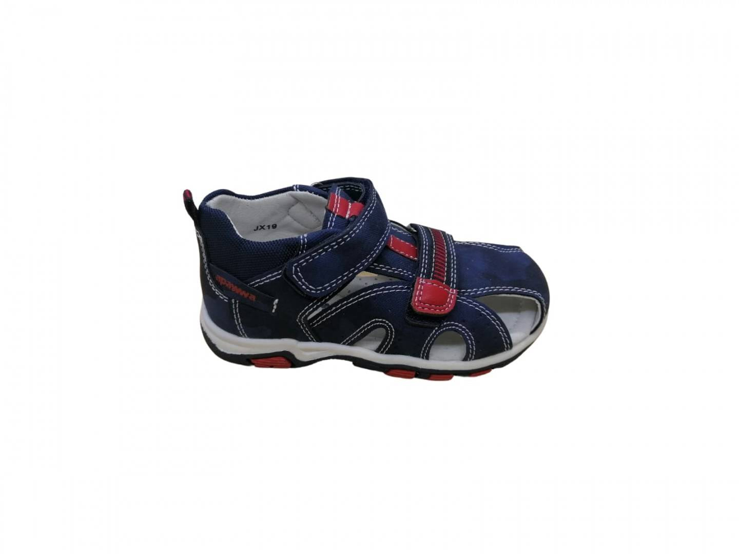 Sandale Piele JX18 Albastru, 25 EU - 30 EU