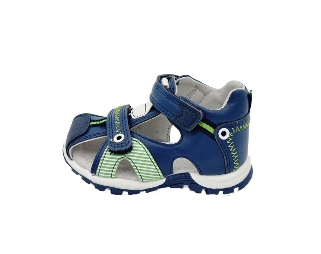 Sandale Piele baieti, Apawwa HX142, blue, 19 EU - 24 EU