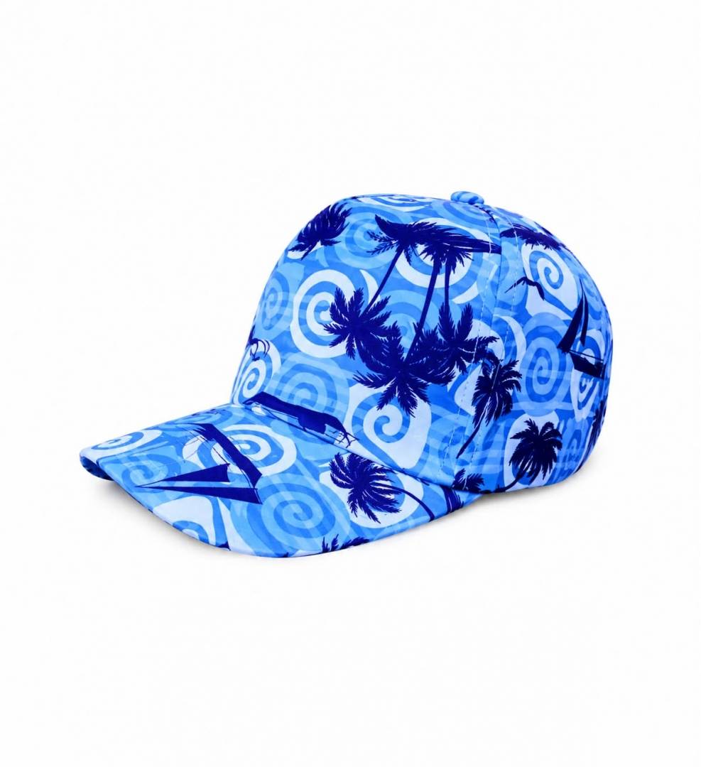 Sapca de soare pentru copii, imprimeu Summer, bumbac, 48 - 50 cm, 3 ani - 6 ani
