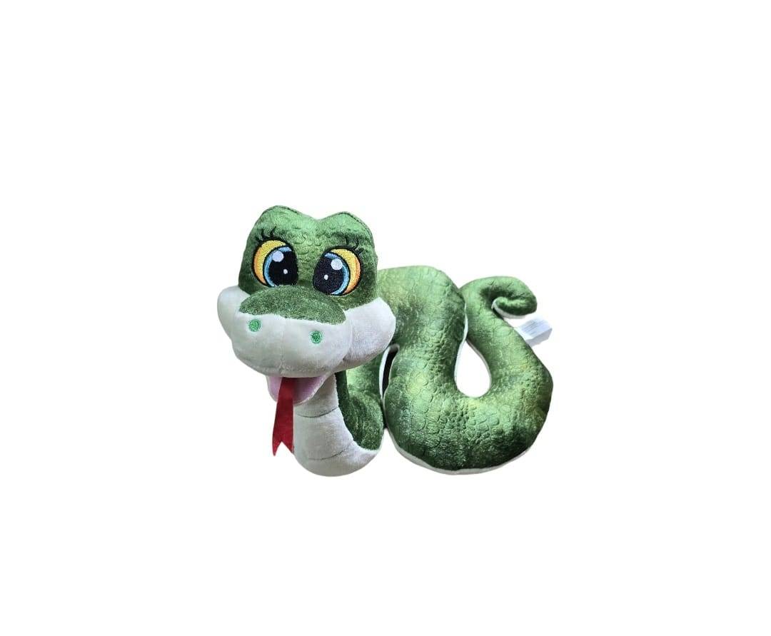 Sarpe de plus, verde, 40 cm