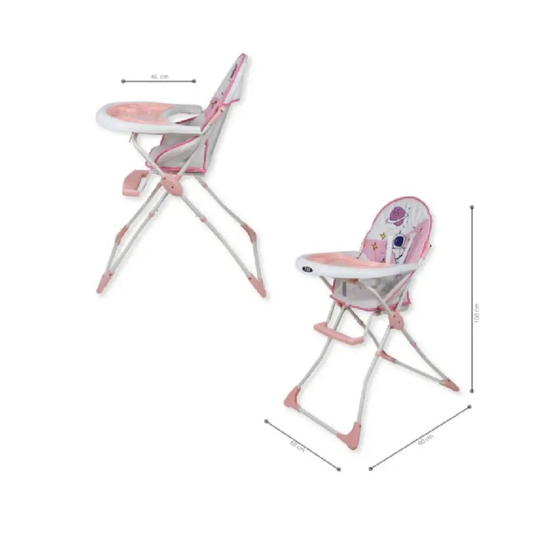 Scaun de Masă pentru copii, multifuncțional, roz, 6 luni +
