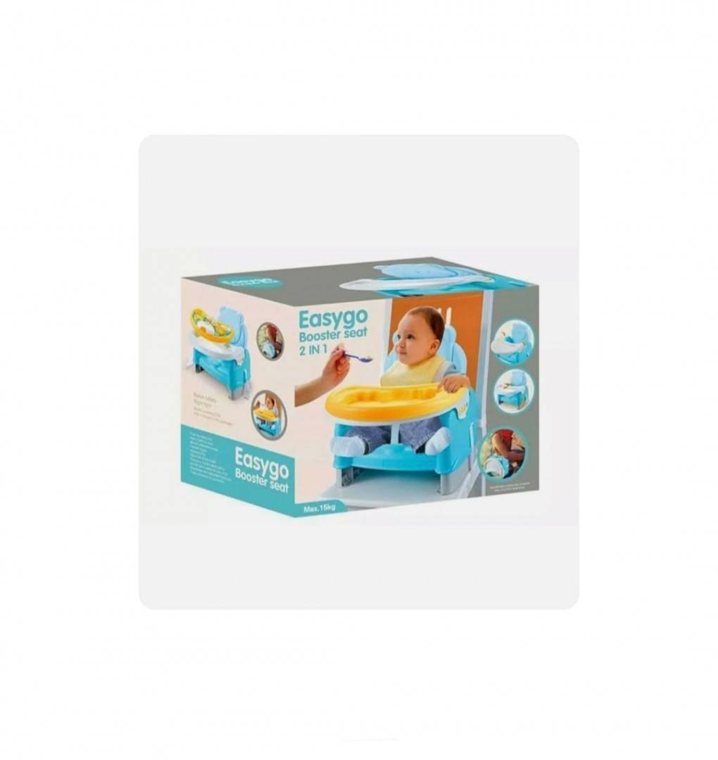 Scaun de masa bebe, 3 in 1, albastru, 6 luni+