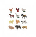 Set 12 Figuirne Animale Domestice, multicolor, 5 cm - 10 cm