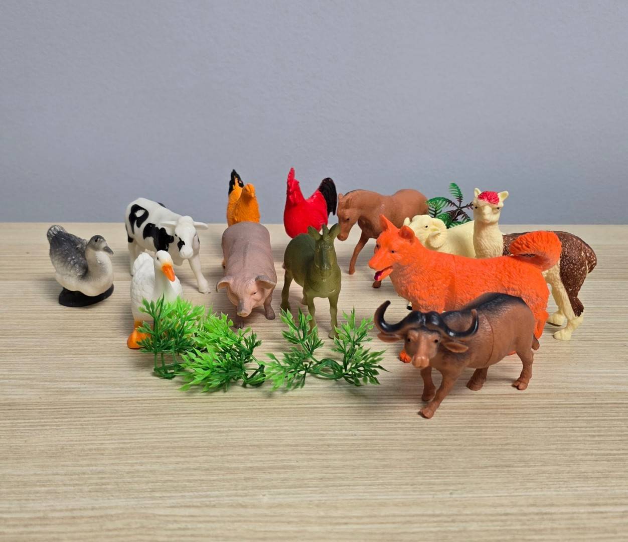 Set 12 Figuirne Animale Domestice, multicolor, 5 cm - 9 cm