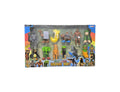 Set 12 Figurine, Italian Brain Rot, Tralalero Tralala, MASHASHOP, verde/multicolor, 10 cm