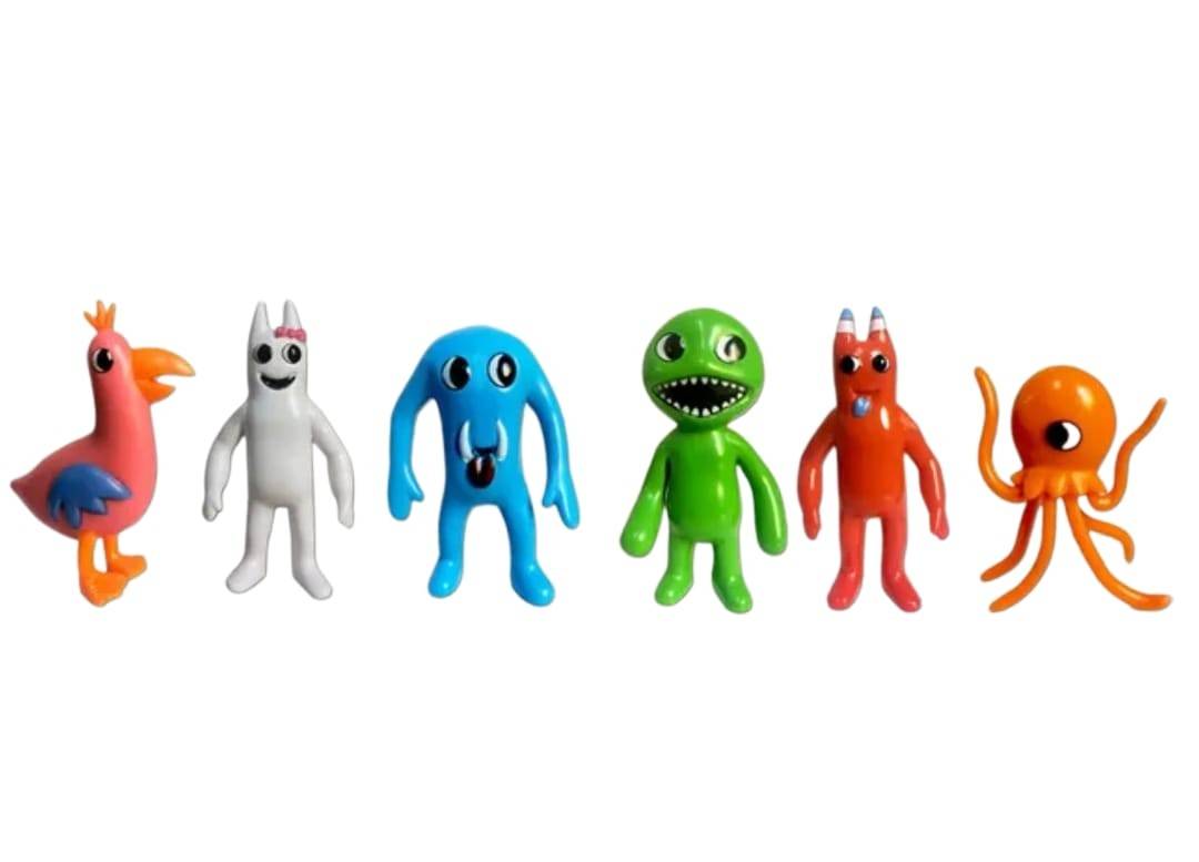 Set 12 Figurine tip BanBan, multicolor, 9 cm