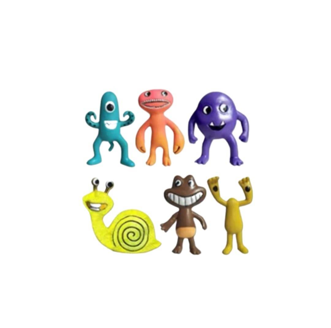 Set 12 Figurine tip BanBan, multicolor, 9 cm