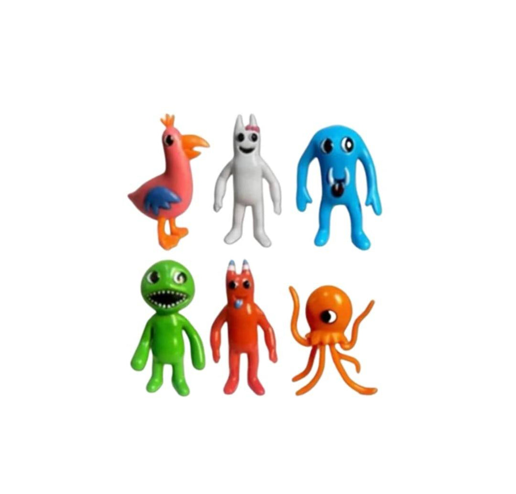 Set 12 Figurine tip BanBan, multicolor, 9 cm