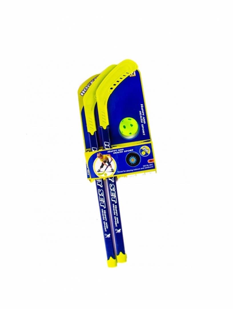 Set 2 Crose pentru copii,  Hockey, minge, multicolor, 75 cm, 5 ani+