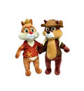 Set 2 Figurine de plus, Veveritele Chip si Dale, multicolor, 30 cm
