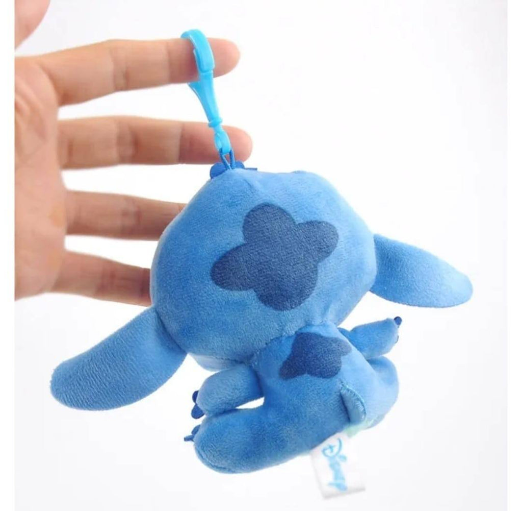 Set 2 Jucarii de plus, tip breloc, Stitch si Lilo, multicolor, 15 cm