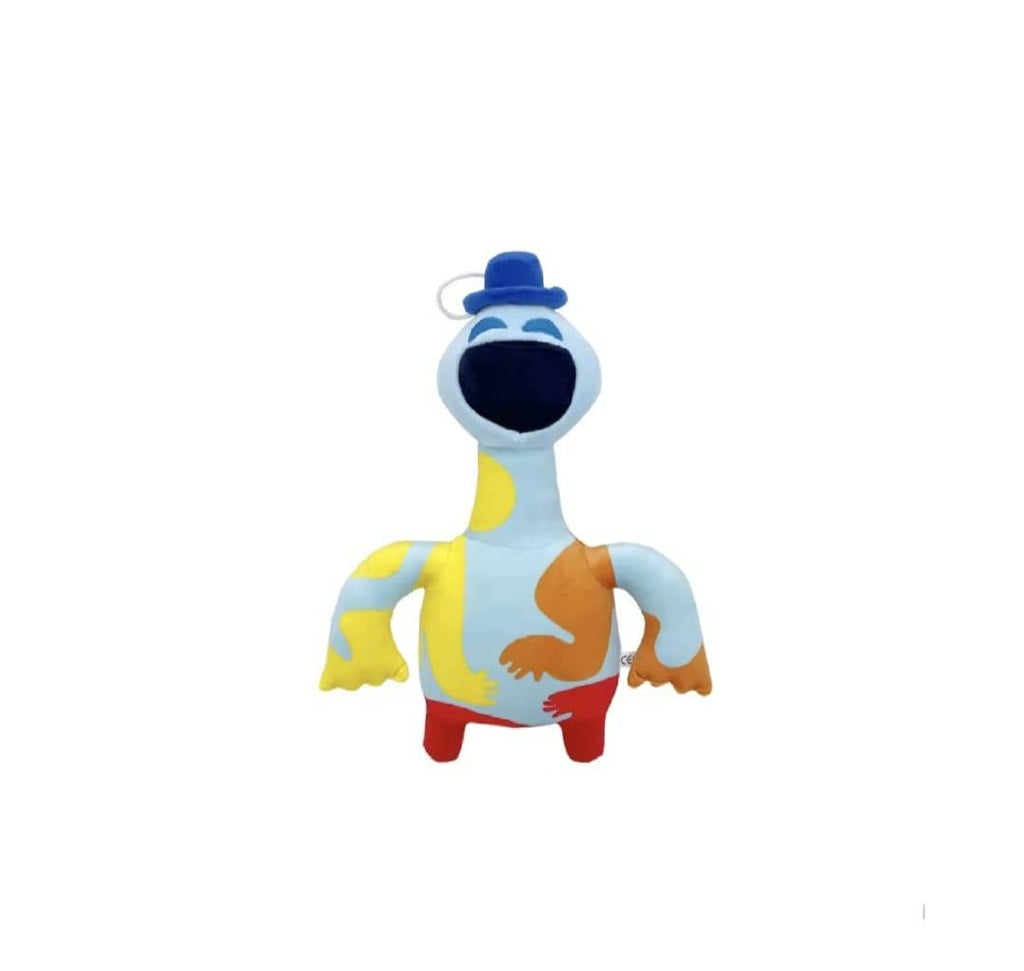 Set 2 Mascoate de plus, Nightmare Critters Plush Poppy Playtime Chapter, albastru deschis/multicolor, 25 cm - 30 cm