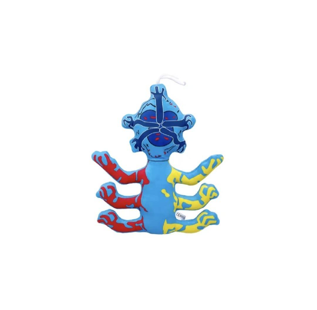 Set 2 Mascoate de plus, Nightmare Critters Plush Poppy Playtime Chapter, albastru/galben, 25 cm - 30 cm