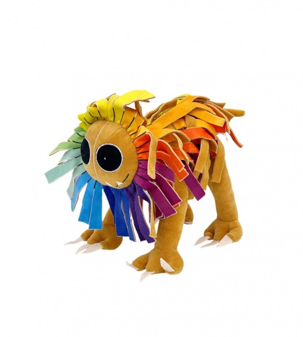 Set 2 Mascoate de plus, Nightmare Critters Plush Poppy Playtime Chapter, negru/multicolor, 25 cm - 30 cm