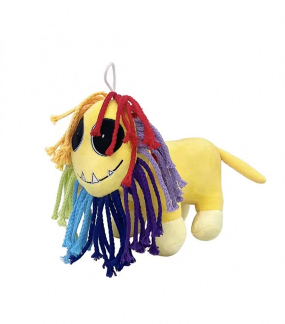 Set 2 Mascoate de plus, Nightmare Critters Plush Poppy Playtime Chapter, verde/multicolor, 25 cm - 30 cm