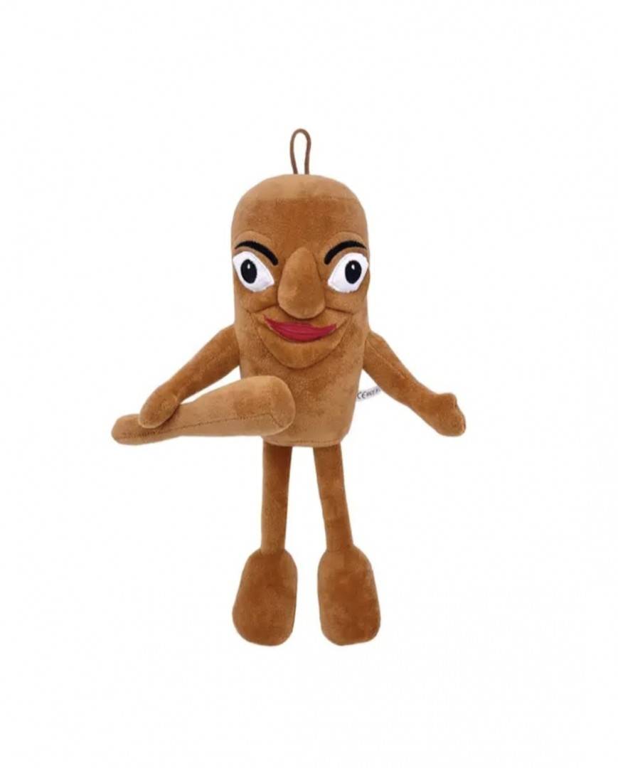 Set 2 Mascote de plus, Tung Tung Sahur, Tralalero Tralala, multicolor, 37 cm