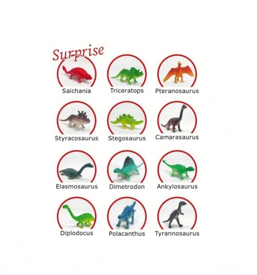 Set 2 Oua Explorare Dino World