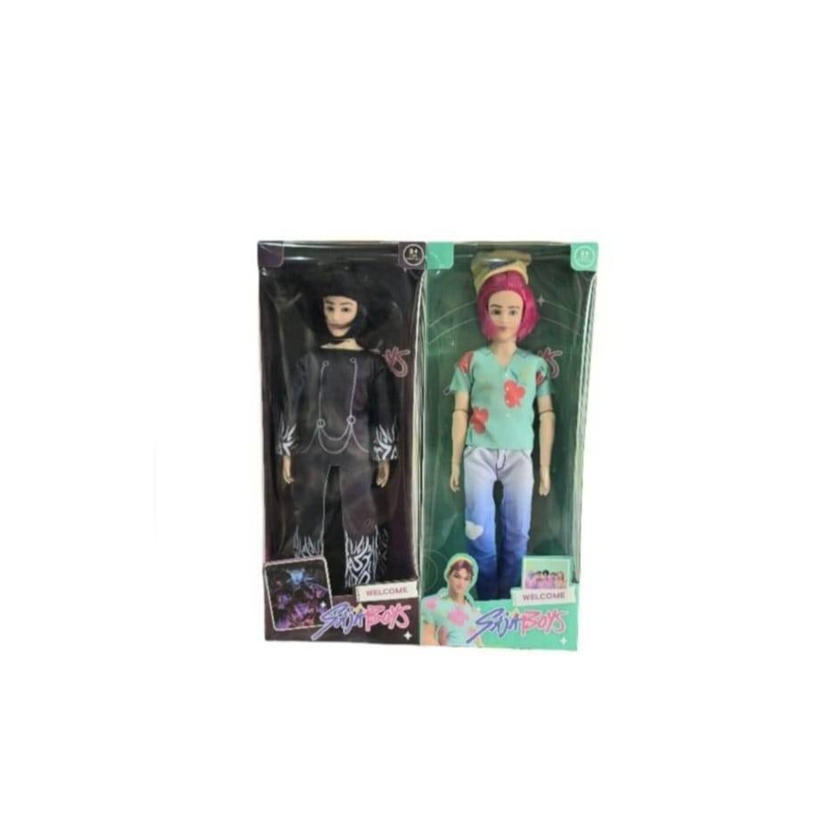 Set 2 papusi Baieti K-POP Demon Hunter, multicolor, 29 cm