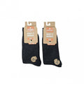 Set 2 Sosete de iarna, Nordsox, din lana, negru, marimea 36 - 45