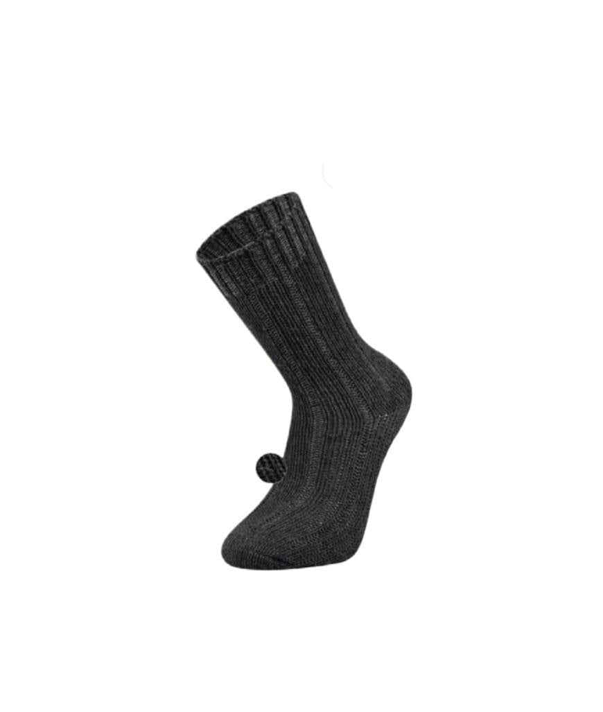 Set 2 Sosete de iarna, Nordsox, din lana, negru, marimea 36 - 45