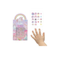 Set 20 autocolante de unghii pentru fetite, model Unicorn, DEPECHE, multicolor