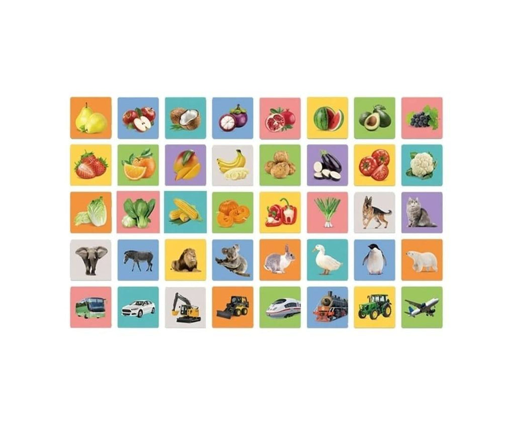 Set 20 carduri, stimulare vizuala bebe, Trigger Cards,14 cm, 12 luni+